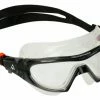 Masque De Natation Aquasphere Vista Pro Gris / Noir - Verres Clairs Translucide / Gris