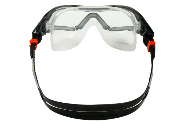 Masque De Natation Aquasphere Vista Pro Gris / Noir - Verres Clairs Translucide / Gris 4 Masque De Natation Aquasphere Vista Pro Gris / Noir - Verres Clairs Translucide / Gris – Image 4