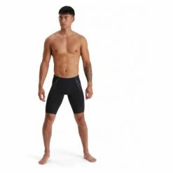 Maillot De Bain Speedo Eco+ Pro Jammer Noir -Équipement Natation Soldes unnamed file 1150