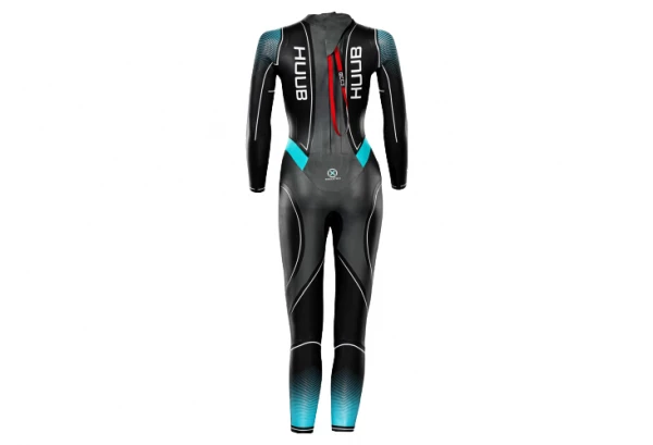 Combinaison Néoprène Femme Huub Aegis X 3.3 Noir / Bleu 3 Combinaison Néoprène Femme Huub Aegis X 3.3 Noir / Bleu – Image 3
