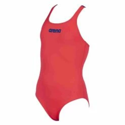 Maillot De Bain Une-piece Arena Solid Swim Pro Jr Rouge Fille