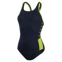 Maillot De Bain Femme Speedo End+ Boom Logo SPL MuscleB Bleu