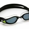 Lunettes De Bain Aquasphere Kaiman EXO Transparent /Noir - Verres Gris Bleu / Translucide / Translucide