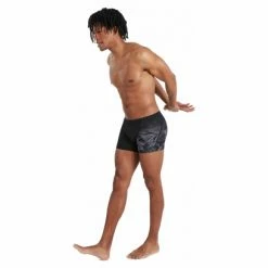 Maillot De Bain Speedo Boom V Cut Aquashort Noir -Équipement Natation Soldes unnamed file 1252