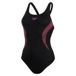 Maillot De Bain Femme Speedo Eco+ Placem Muscleb Noir