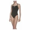 Maillot De Bain Femme ARENA SOLID LIGHTECH HIGH Noir