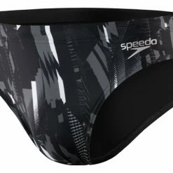 Maillot De Bain Speedo Eco Allover 7cm Noir