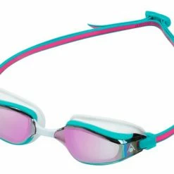 Lunettes De Bain Aquasphere Fastlane Rose / Turquoise Bleu / Rose / Rose