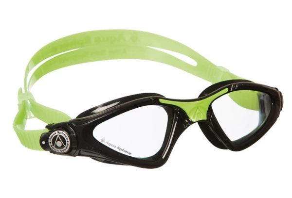 Lunettes De Bain Aquasphere Kayenne Jr Noir Vert Verres Clairs Enfant Translucide / Bleu 2 Lunettes De Bain Aquasphere Kayenne Jr Noir Vert Verres Clairs Enfant Translucide / Bleu – Image 2