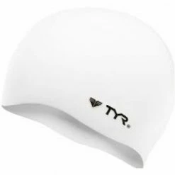 Bonnet De Bain TYR Silicon Cap No Wrinkle Blanc