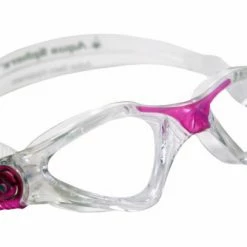 Lunettes De Bain Aquasphere Kayenne Femme Transparent Rose Verres Clairs