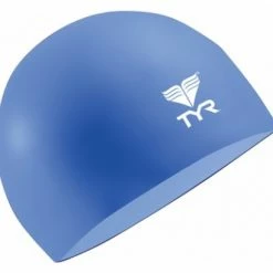 Bonnet De Bain Tyr Solid Latex Bleu