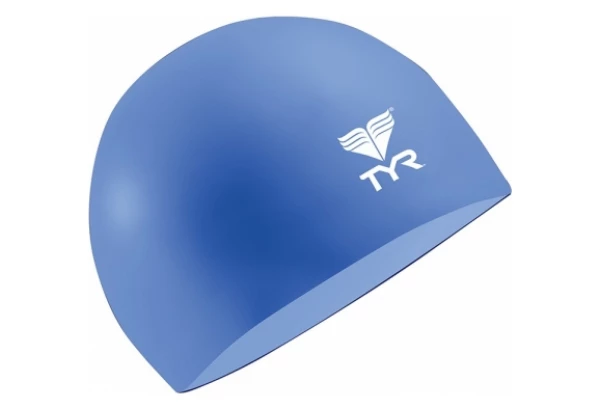 Bonnet De Bain Tyr Solid Latex Bleu 1 Bonnet De Bain Tyr Solid Latex Bleu