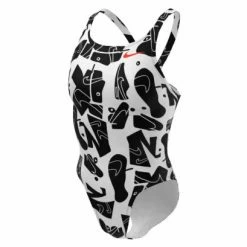 Maillot De Bain Femme 1 Pièce Nike Swim Fastback Noir