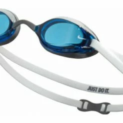 Lunettes De Natation Nike Swim Goggle OS Blanc Bleu