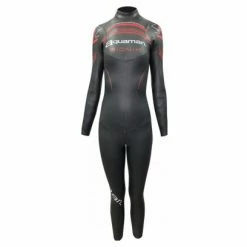 Produit Reconditionné - Combinaison Néoprène Femme Aquaman Bionik Lady 2021 Noir / Rouge