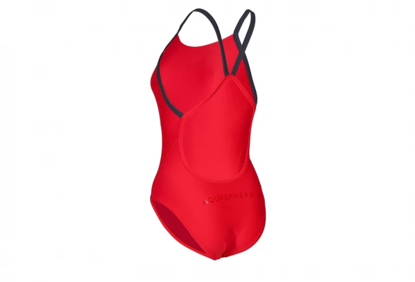 Maillot De Bain Femme 1 Pièce Aquasphere Essential Wide Back Rouge 3 Maillot De Bain Femme 1 Pièce Aquasphere Essential Wide Back Rouge – Image 3