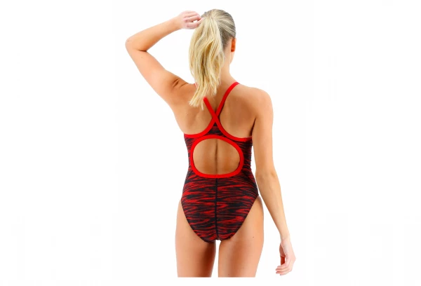Maillot De Bain Femme 1 Pièce Tyr Fizzy Diamondfit Rouge 2 Maillot De Bain Femme 1 Pièce Tyr Fizzy Diamondfit Rouge – Image 2