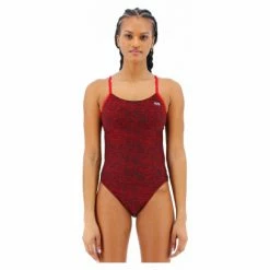 Maillot De Bain Femme 1 Pièce Tyr Lapped Cutoutfit Bleu -Équipement Natation Soldes unnamed file 1633