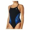 Maillot De Bain De Natation Femme Une Piece Tyr Phoenix Diamondfit Noir/Bleu Noir / Rouge