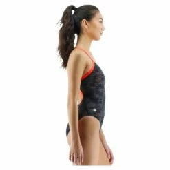 Maillot De Bain 1 Pièce Femme Tyr Blackout Noir Rouge Noir / Rouge -Équipement Natation Soldes unnamed file 1659