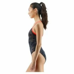 Maillot De Bain 1 Pièce Femme Tyr Blackout Noir Rouge Noir / Rouge -Équipement Natation Soldes unnamed file 1660