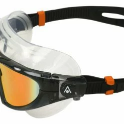 Masque De Natation Aquasphere Vista Pro Gris Foncé / Noir - Verres Miroir Orange Noir / Miroir -Équipement Natation Soldes unnamed file 1668