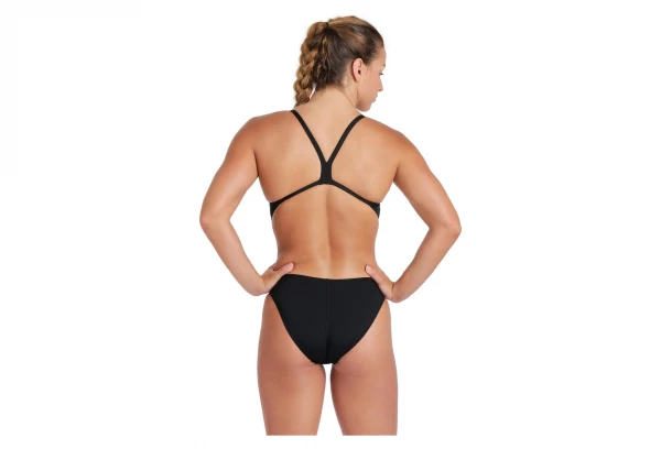 Maillot De Bain 1 Pièce Femme Arena Team Challenge Back Solid Noir 2 Maillot De Bain 1 Pièce Femme Arena Team Challenge Back Solid Noir – Image 2