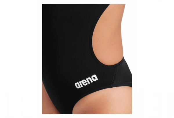 Maillot De Bain 1 Pièce Femme Arena Team Challenge Back Solid Noir 3 Maillot De Bain 1 Pièce Femme Arena Team Challenge Back Solid Noir – Image 3