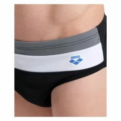 Maillot De Bain Arena Slip Icons Panel Noir Noir / Multi-couleur -Équipement Natation Soldes unnamed file 1706