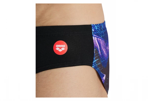 Maillot De Bain Arena Slip Crazy Placement Noir 5 Maillot De Bain Arena Slip Crazy Placement Noir – Image 5