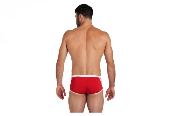 Maillot De Bain Arena Short Icons Solid Rouge 2 Maillot De Bain Arena Short Icons Solid Rouge – Image 2