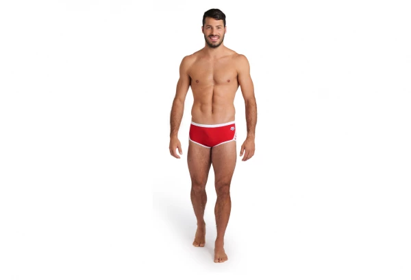Maillot De Bain Arena Short Icons Solid Rouge 3 Maillot De Bain Arena Short Icons Solid Rouge – Image 3