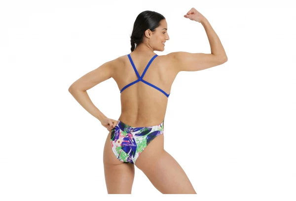Maillot De Bain 1 Pièce Arena Challenge Back Bleu 2 Maillot De Bain 1 Pièce Arena Challenge Back Bleu – Image 2