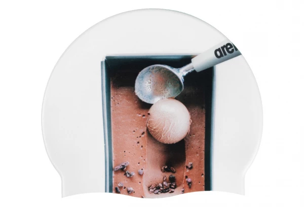 Bonnet De Bain Arena Swim Cap HD Blanc 1 Bonnet De Bain Arena Swim Cap HD Blanc