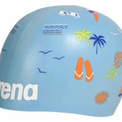 Bonnet De Bain Arena Poolish Moulded Bleu