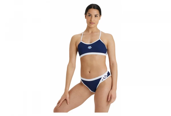 Bikini Femme Arena Icons Solid Bleu 1 Bikini Femme Arena Icons Solid Bleu