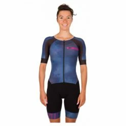 Combinaison Trifonction Femme Z3rod TTsuit Racer Hot Purple Mist Noir