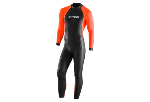 Combinaison Néoprène Orca OpenWater Hi-Vis Noir / Orange 1 Combinaison Néoprène Orca OpenWater Hi-Vis Noir / Orange