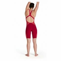 Maillot De Bain 1 Pièce Femme Speedo Fastskin LZR Pure Intent Openback Kneeskin Rouge -Équipement Natation Soldes unnamed file 1802