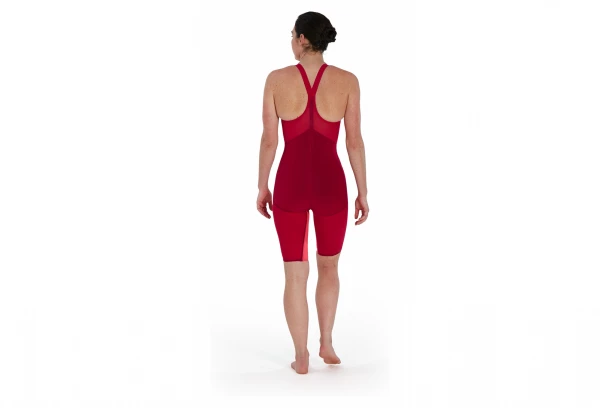 Maillot De Bain 1 Pièce Femme Speedo Fastskin LZR Pure Valor Openback Kneeskin Rouge 3 Maillot De Bain 1 Pièce Femme Speedo Fastskin LZR Pure Valor Openback Kneeskin Rouge – Image 3