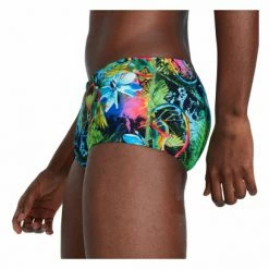 Maillot De Bain Speedo Allover Coupe En V 17 Cm Vert