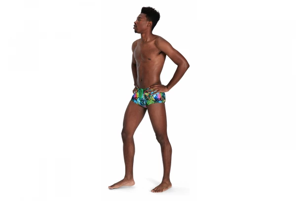 Maillot De Bain Speedo Allover Coupe En V 17 Cm Vert 3 Maillot De Bain Speedo Allover Coupe En V 17 Cm Vert – Image 3
