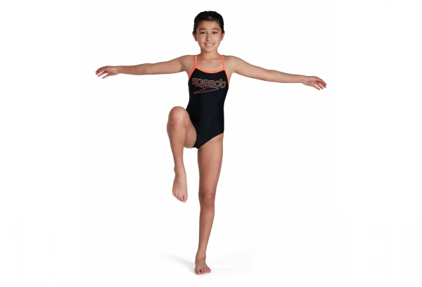 Maillot De Bain 1 Piece Enfant Speedo Muscleback Noir 1 Maillot De Bain 1 Piece Enfant Speedo Muscleback Noir
