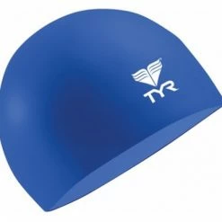 Bonnet De Bain Enfant Tyr Silicone Bleu