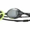 Lunettes De Natation Tyr Blackops 140 Nano Noir Jaune Noir / Miroir