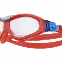 Masque De Natation Enfant Tyr Orion Rouge Rouge / Translucide