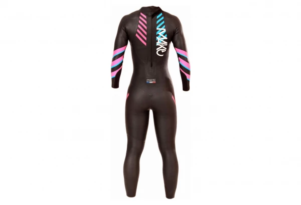 Combinaison Triathlon Mako Femme Naïad 3.0 Bleu/Rose 3 Combinaison Triathlon Mako Femme Naïad 3.0 Bleu/Rose – Image 3