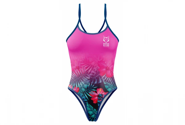 Maillot De Bain Femme 1 Pièce Otso Swim Tropical Rose 1 Maillot De Bain Femme 1 Pièce Otso Swim Tropical Rose