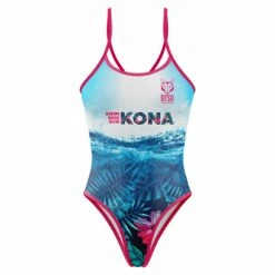 Maillot De Bain Femme 1 Pièce Otso Swim Bike Run Bleu -Équipement Natation Soldes unnamed file 1987